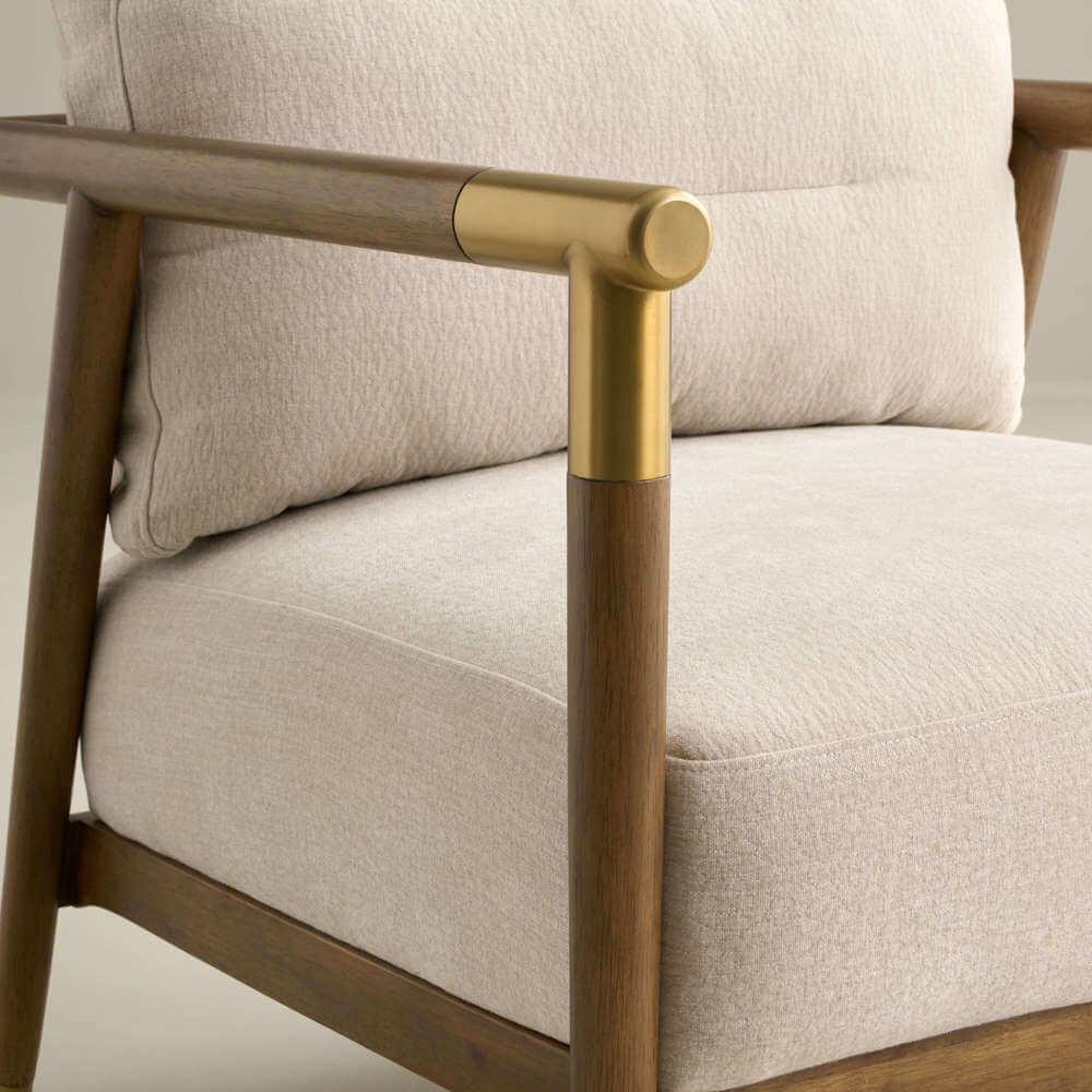 Gabriel Accent Chair, Natural